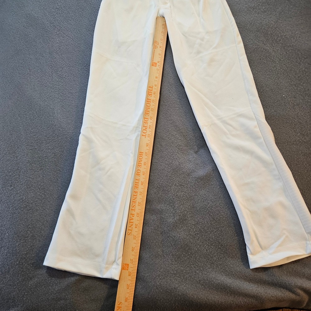 Russell Athletic Youth Medium White Baseball Pants Mesh Panels vented 2 pair new - Picture 5 of 10